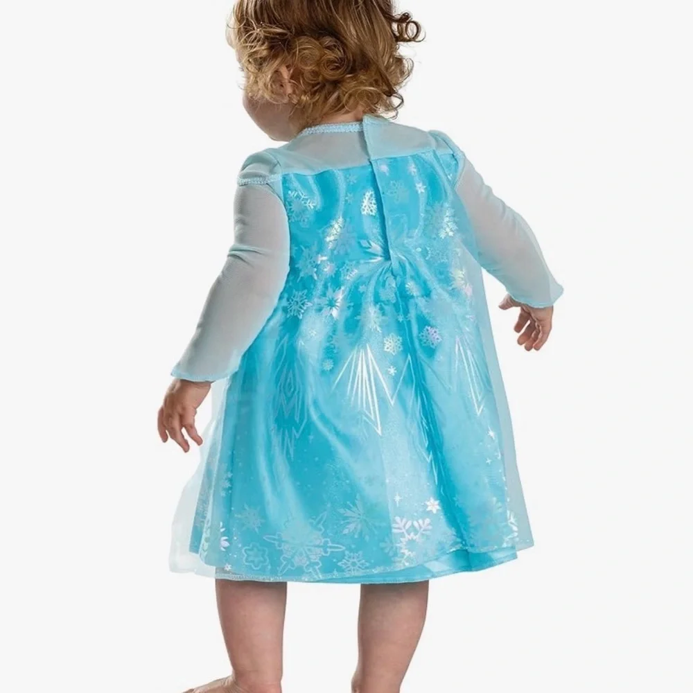 NWT Disney Frozen Elsa Infant Costume, Official Frozen Baby